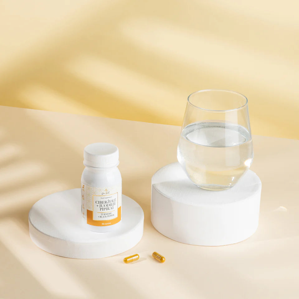 CIBERŽOLĖ + JUODIEJI PIPIRAI (90 kapsulių)