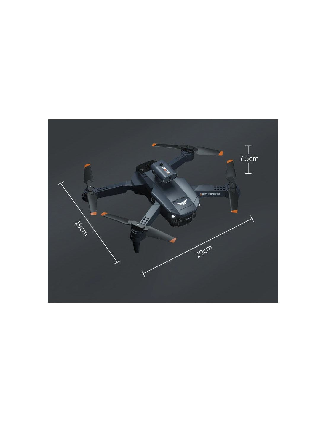 RC profesionalus dronas, 4 K kamera, kliūčių išvengimas