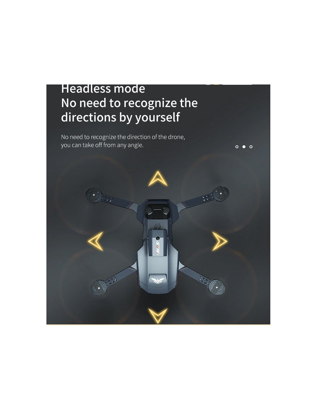 RC profesionalus dronas, 4 K kamera, kliūčių išvengimas