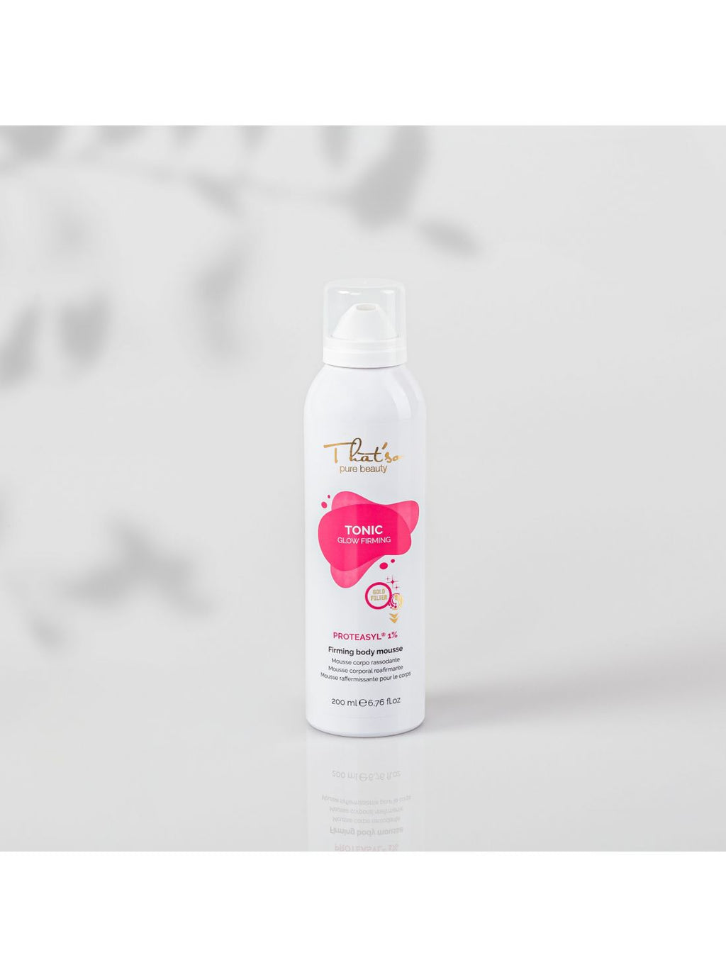 That'so Pure Beauty TONIC GLOW FIRMING kūną stangrinančios putos 200 ml