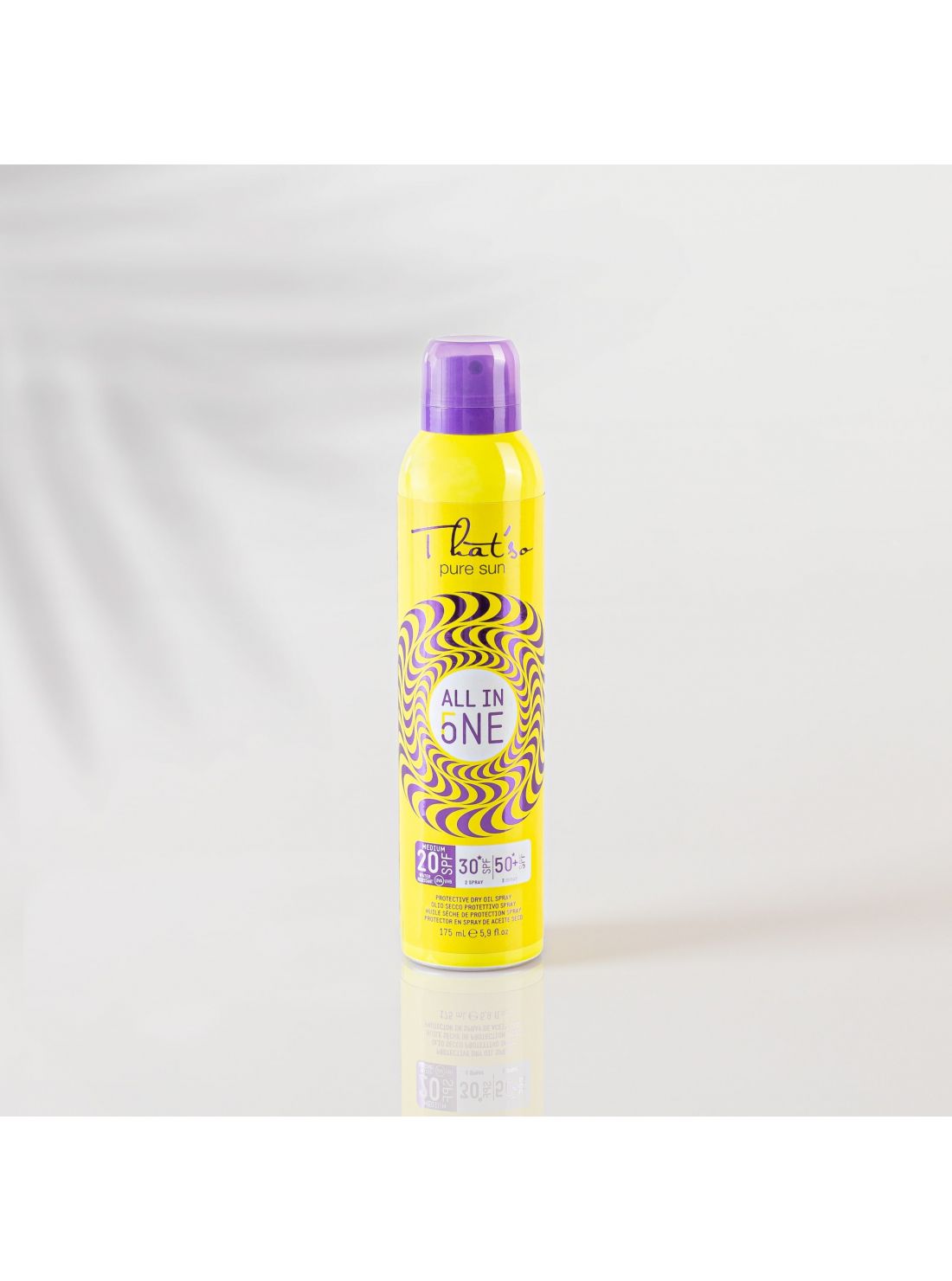 That'so All in One SPF 20*/30*/50+* apsauga nuo saulės - trys SPF viename buteliuke 175 ml