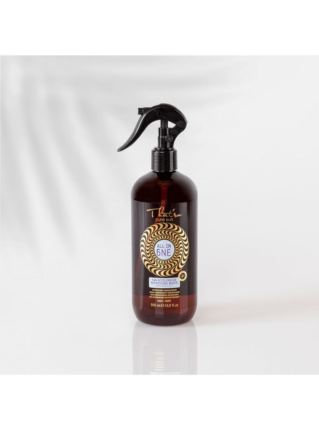 All in One TAN ACCELERATOR REFRESHING WATER švytėjimą suteikiantis purškiamas įdegio skatintojas