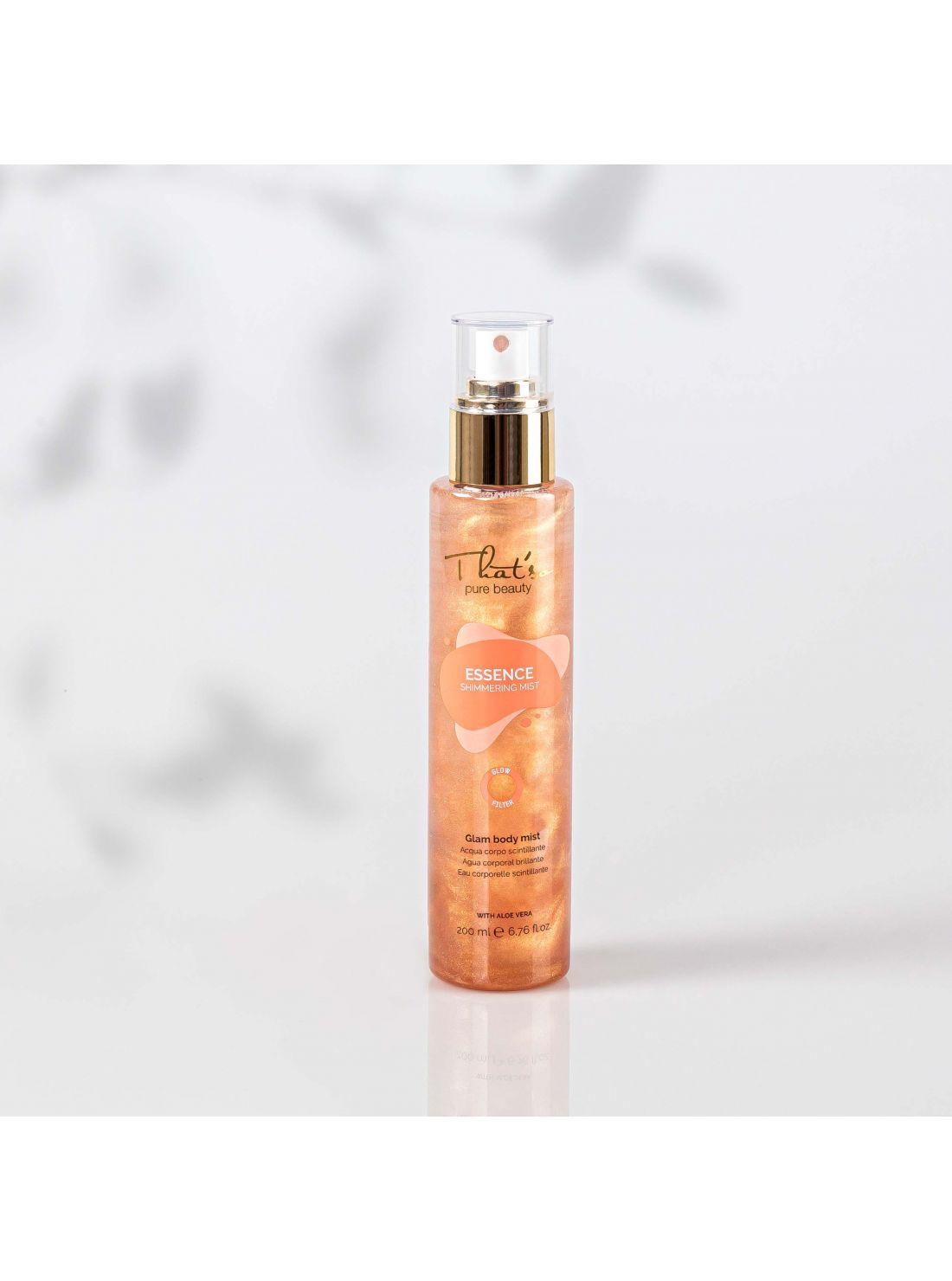 Švytėjimo suteikianti dulksna kūnui ir plaukams SHIMMERING BODY MIST 200 ml