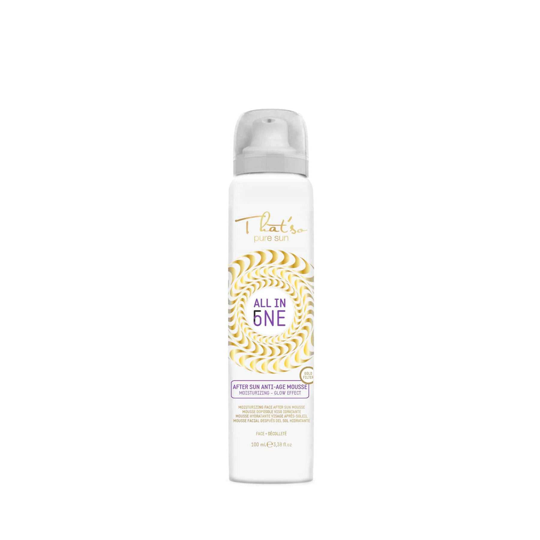 That'so atkuriamosios veido putos po saulės ALL IN ONE AFTER SUN ANTI-AGE MOUSSE 100 ml