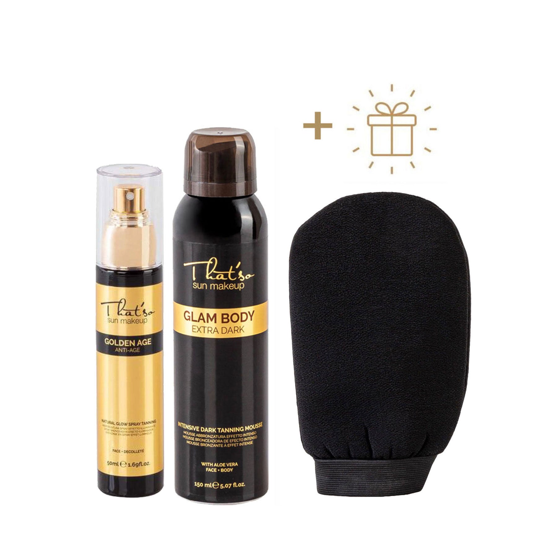 That'so rinkinys PERFECT GLAM & GLOW - EXTRA DARK (DHA 2% / DHA 8%)