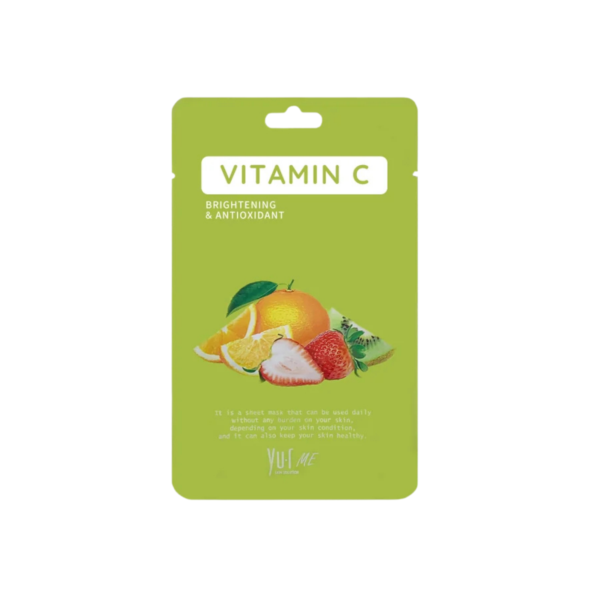 YU.R ME Vitamin C Mask lakštinė veido kaukė su vitaminu C