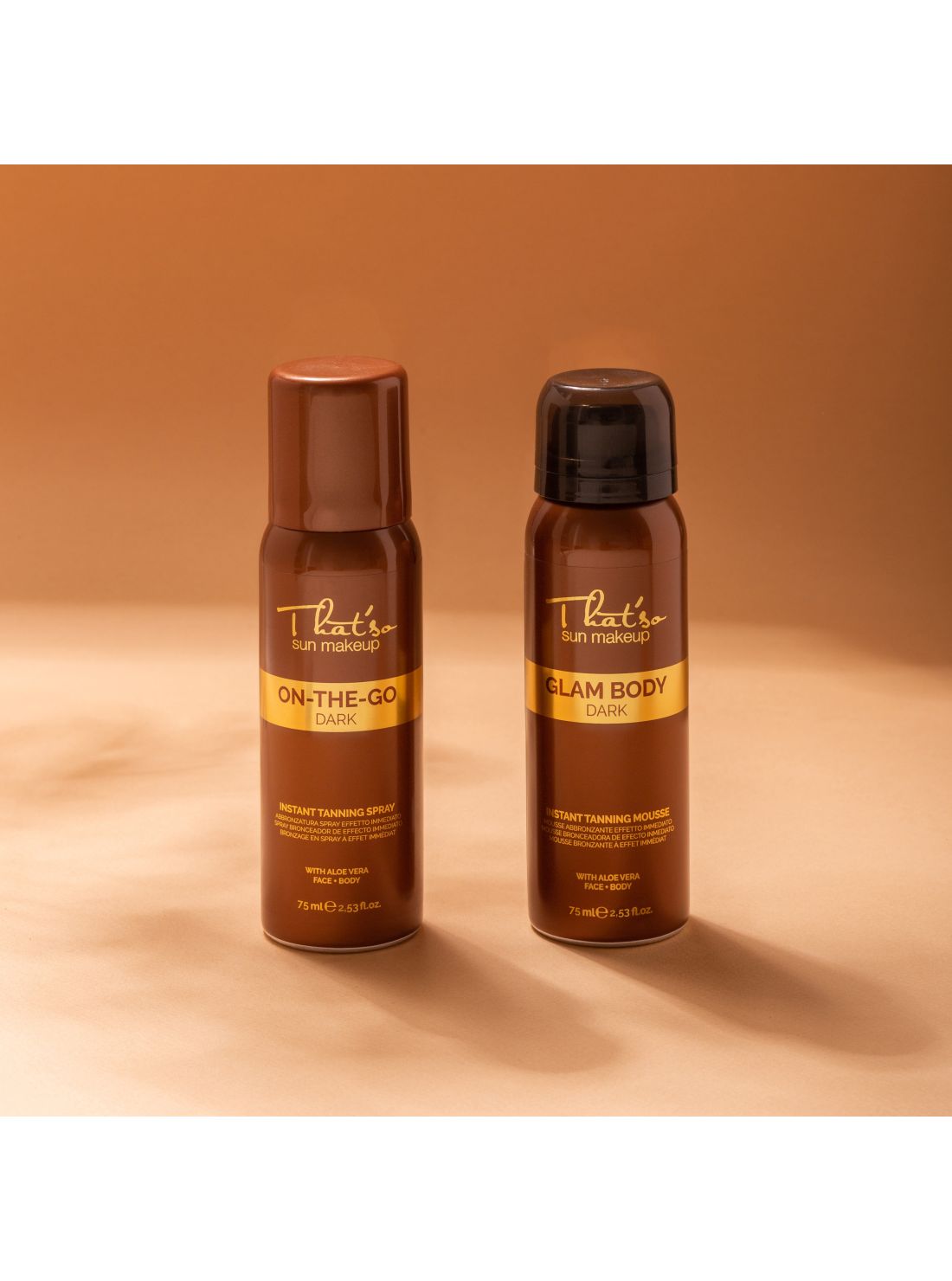 That'so kelioninis rinkinys TANNING BOX (DHA 6%) 75 ml