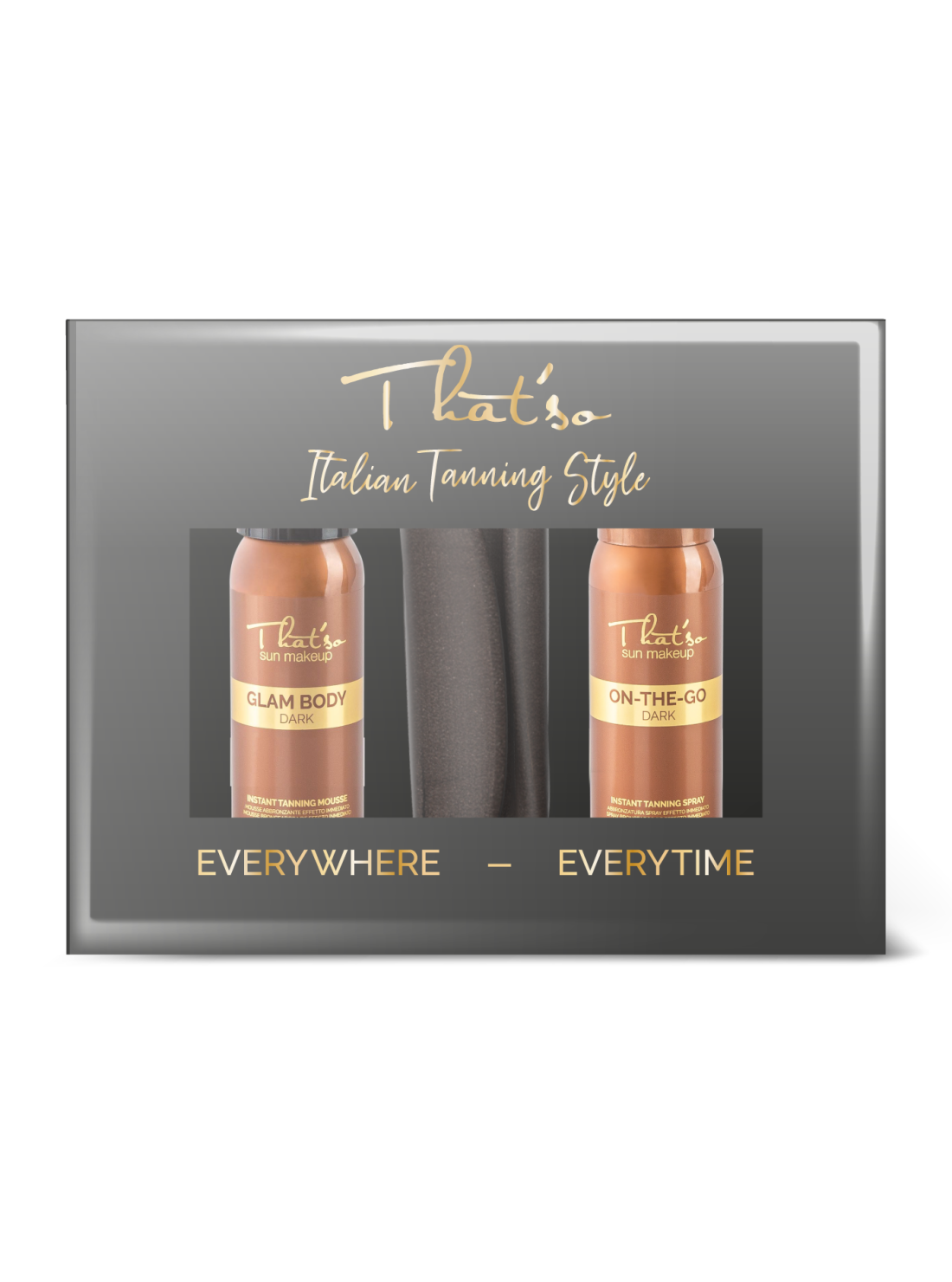 That'so kelioninis rinkinys TANNING BOX (DHA 6%) 75 ml