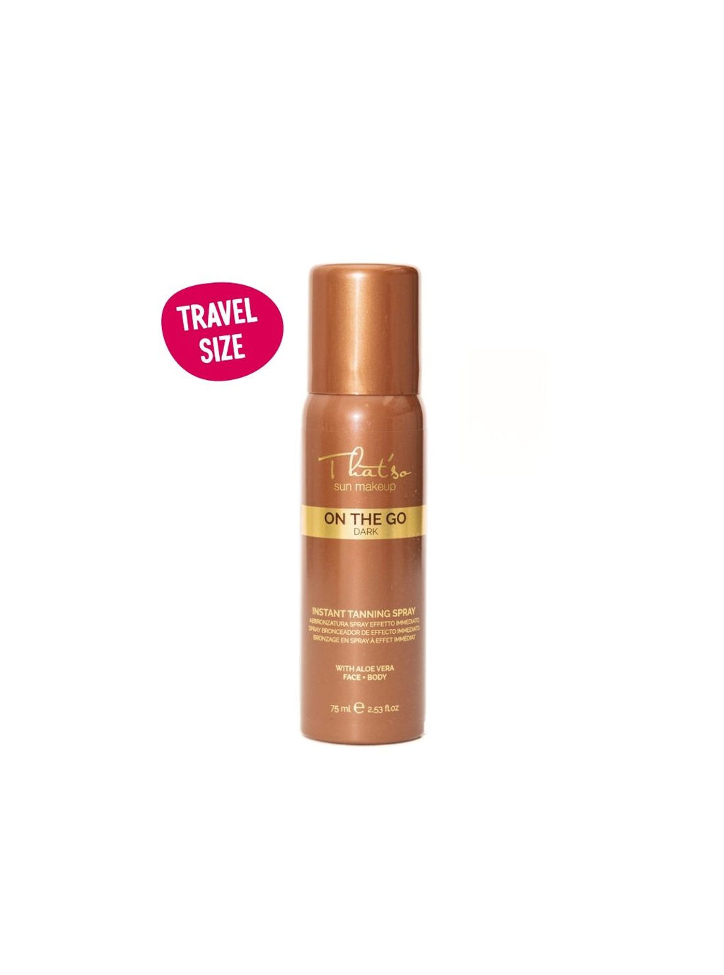 That'so kelioninis rinkinys TANNING BOX (DHA 6%) 75 ml