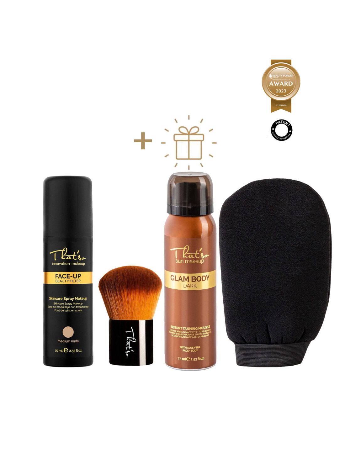 That'so SPF 30 SUMMER GLOW face set