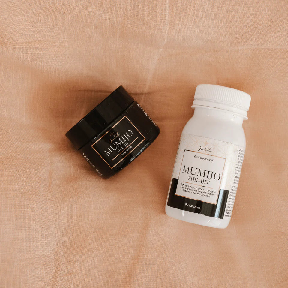 GOLDEN MUMIJO SHILAJIT (90 kapsulių)