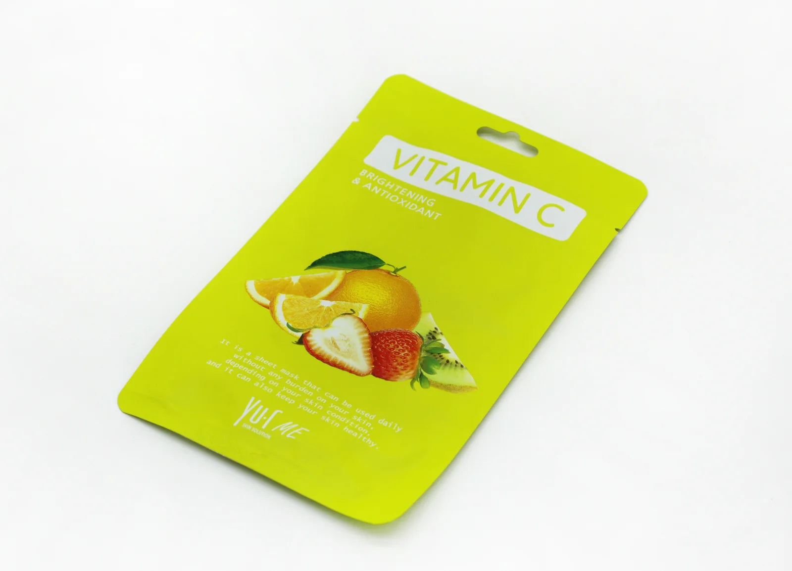 YU.R ME Vitamin C Mask lakštinė veido kaukė su vitaminu C