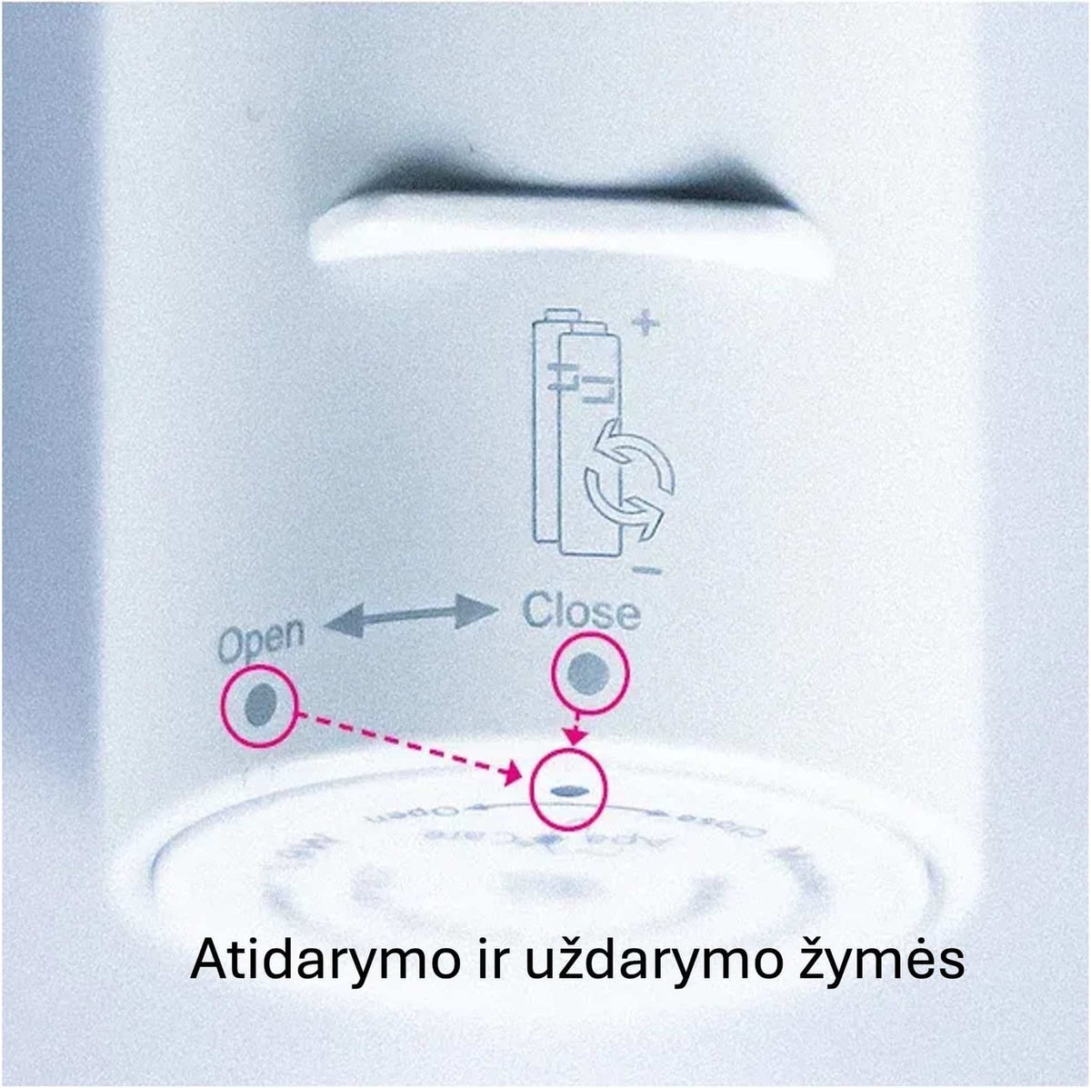 ApaCare Sonic Change akumuliatoriaus keitimo rinkinys