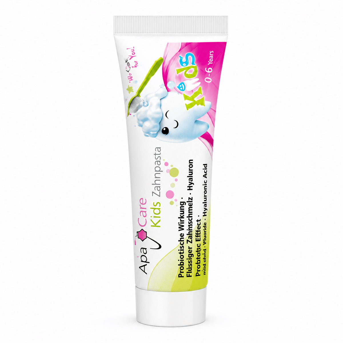 ApaCare KIDS vaikiška dantų pasta, 50 ml