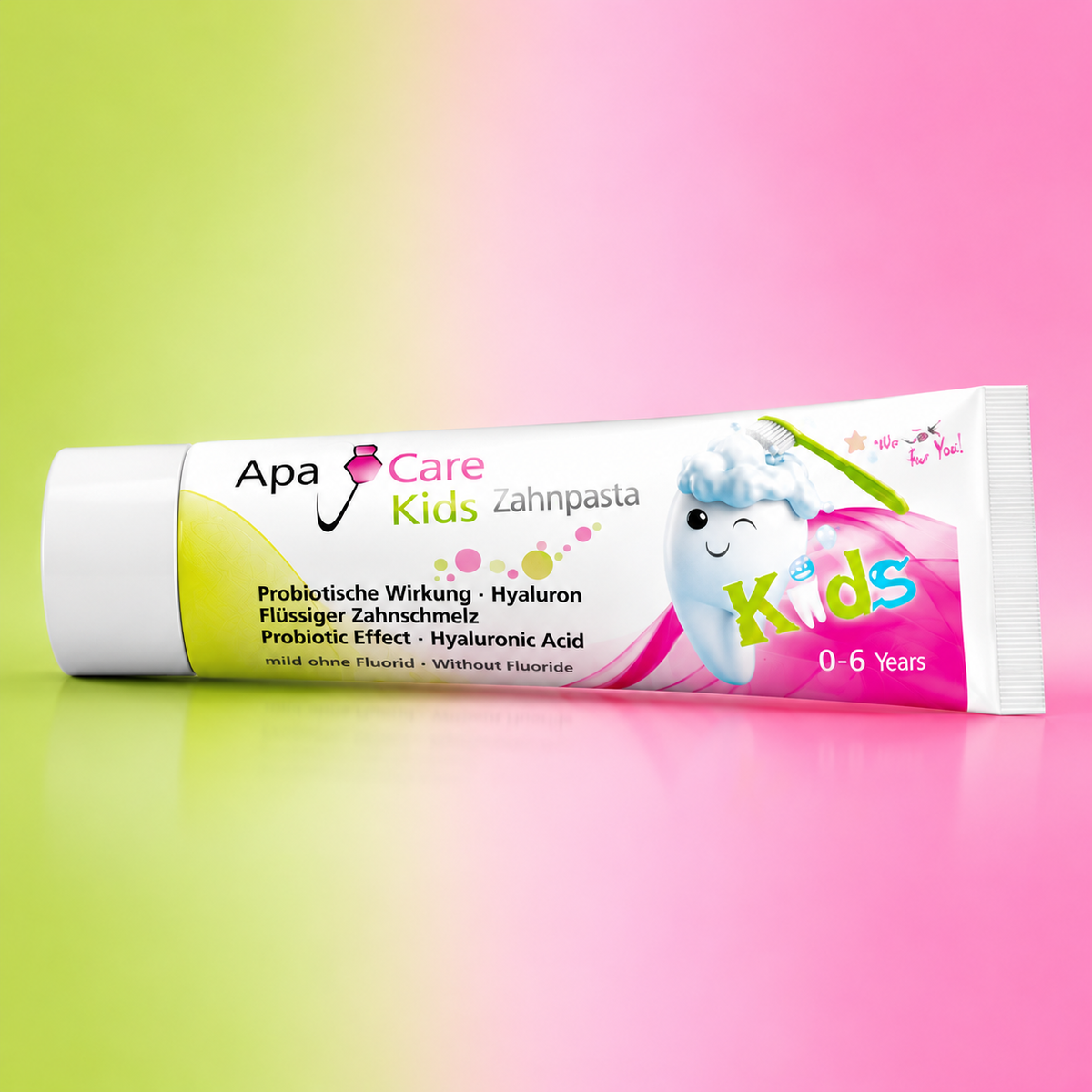 ApaCare KIDS vaikiška dantų pasta, 50 ml