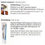 ApaCare Repair dantų kapos su dėžute, 1 vnt.