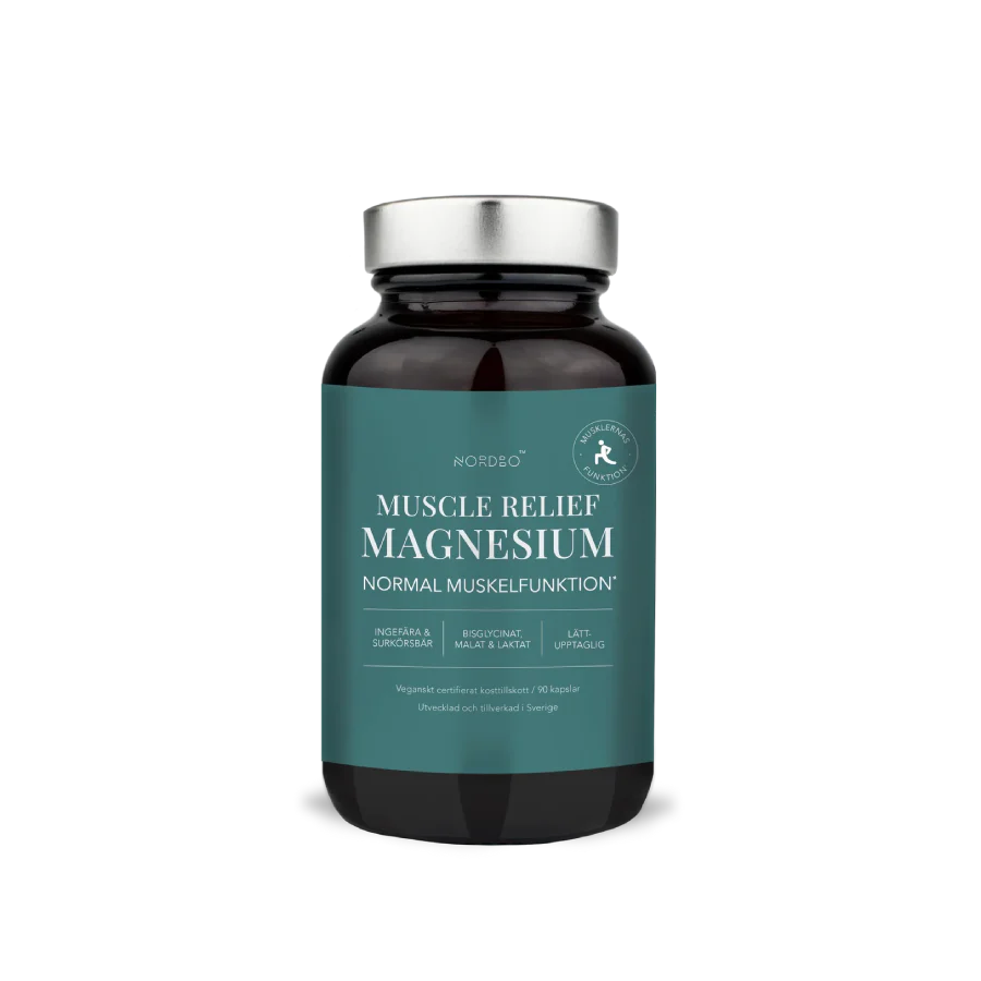 Magnis (3 formos) Muscle Relief energijai ir nervų sistemai 90kaps.