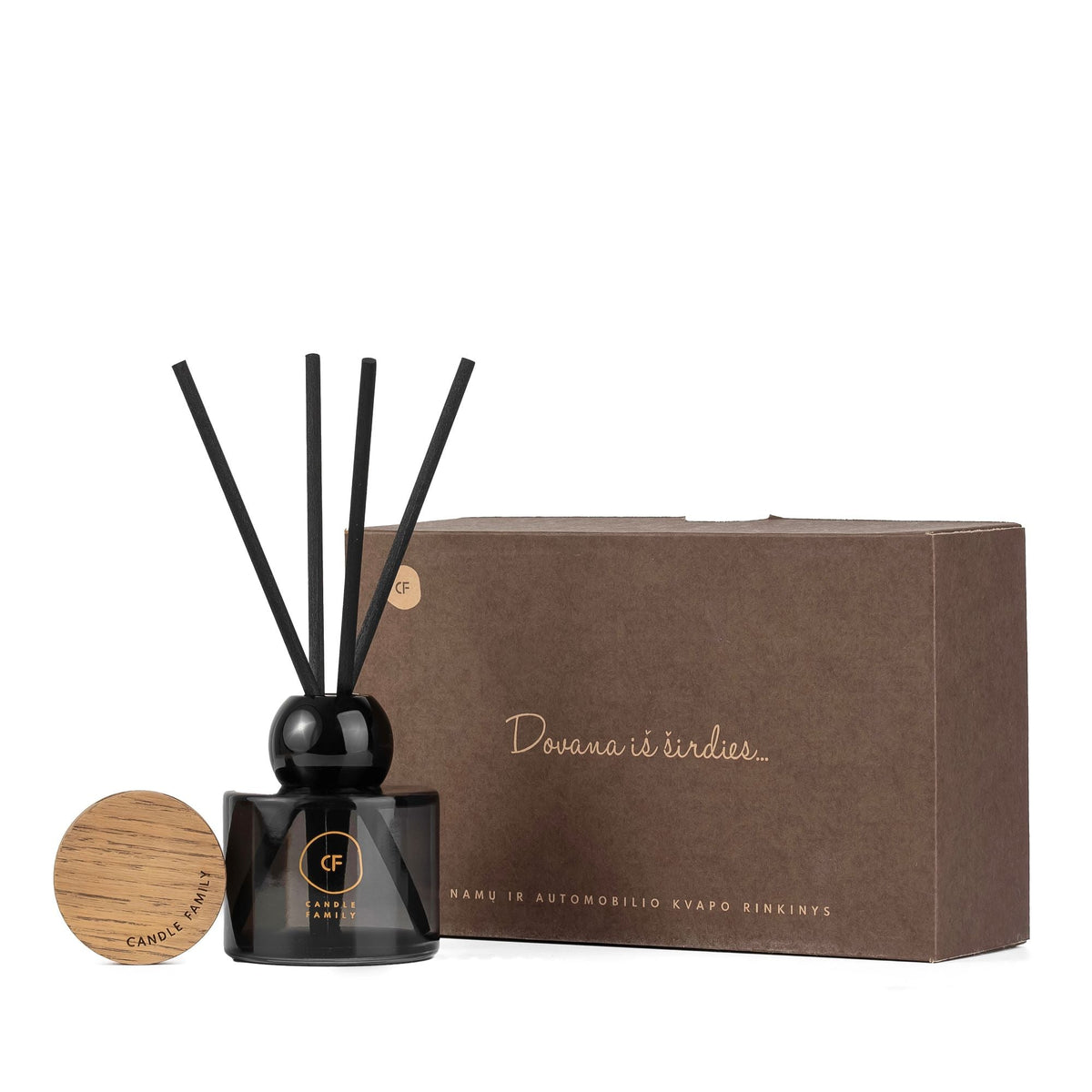 Candle Family Dovanų rinkinys „DOVANA IŠ ŠIRDIES“