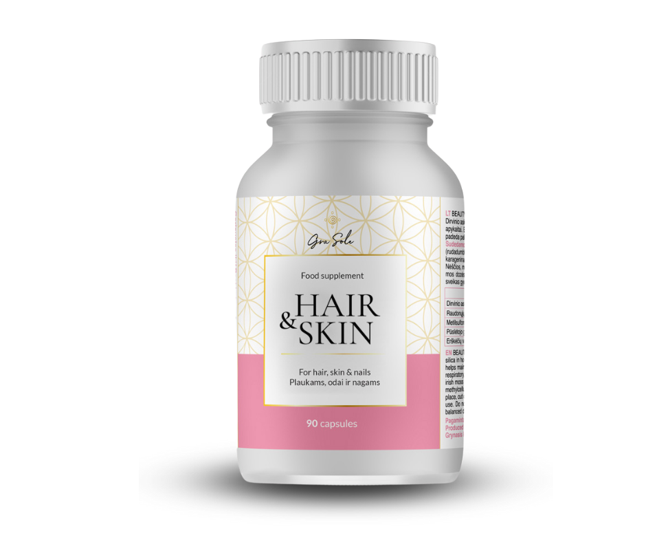 HAIR & SKIN, 90 kapsulių