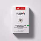 SwissOvit Vitaminas D3 4000 TV + K2, 30 kapsulių