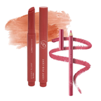 Cent Pur Cent Lūpų Rinkinys | Lūpų Dažai Lipspresso + Pieštukas Nude Hot Pink