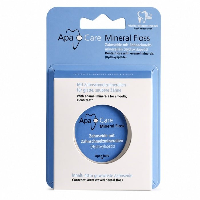 ApaCare Mineral Floss dantų siūlas, 40 m