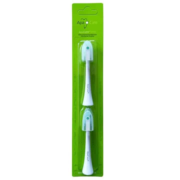 ApaCare Sonic 3D Sensitive vieno danties šepetėlio galvutės, 2 vnt.