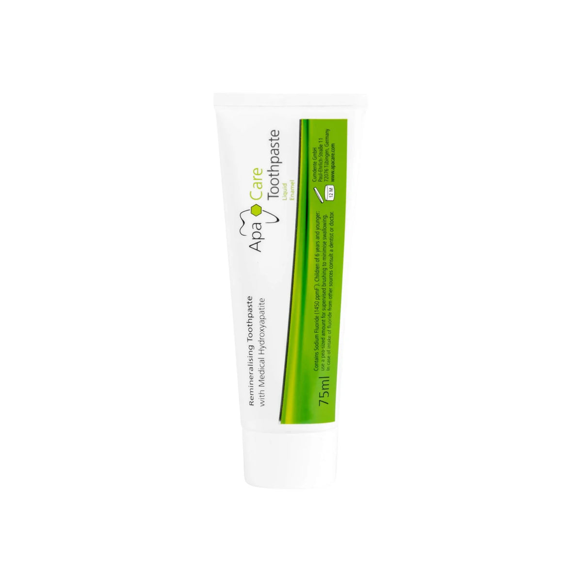 ApaCare remineralizuojamoji dantų pasta, 75 ml — 1 pakuotė