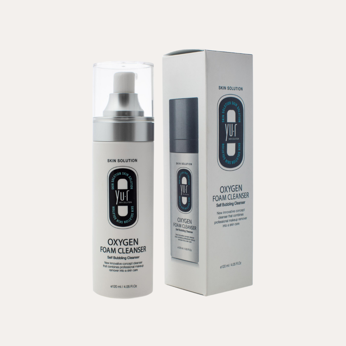 YU.R Oxygen Foam Cleanser – deguoninis veido prausiklis, 120 ml