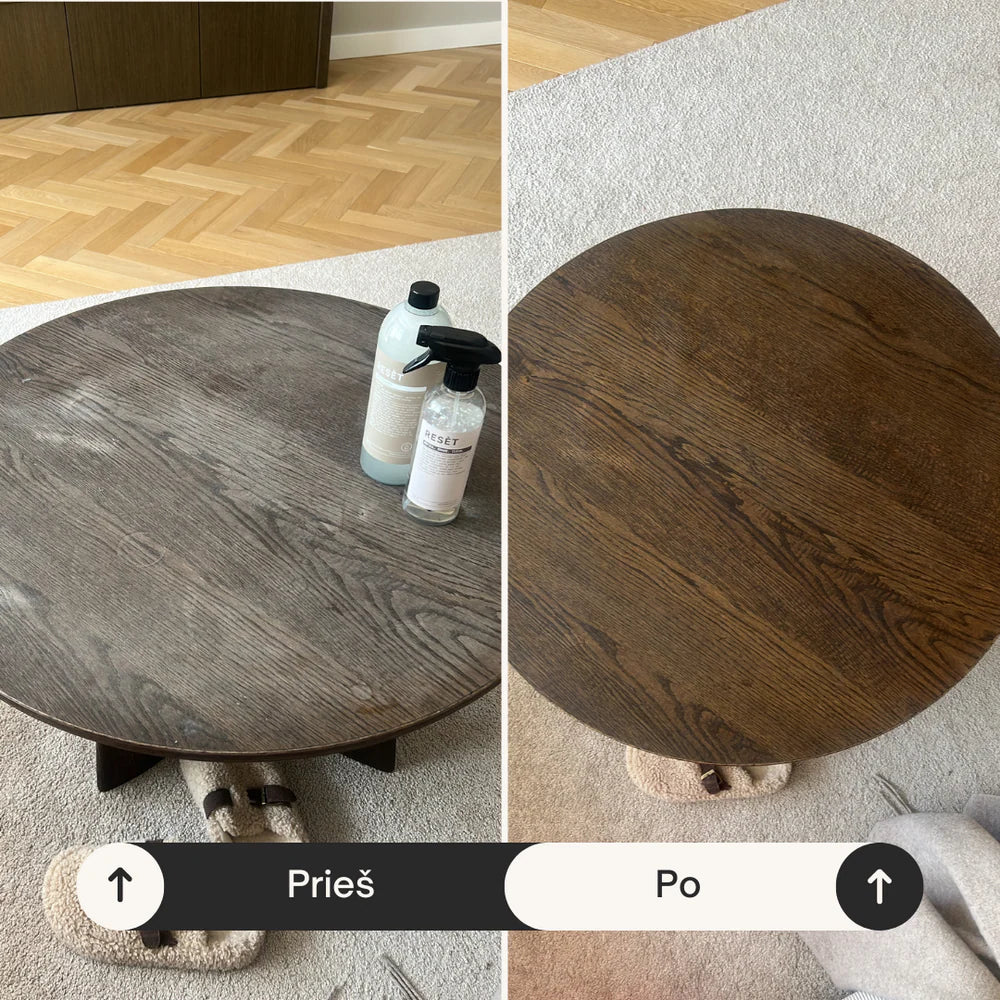 Koncentruotas medinių paviršių valiklis, bekvapis 1000ml