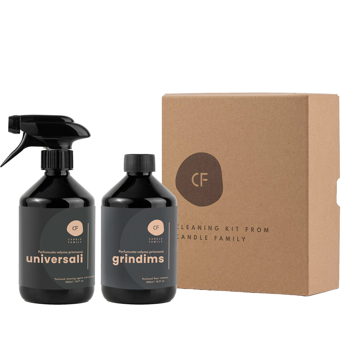 Candle Family DVIGUBA JĖGA – patikimas grindų ir universalaus valiklio duetas