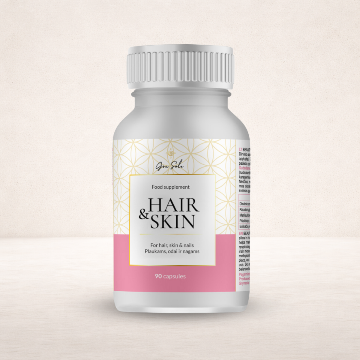 HAIR & SKIN, 90 kapsulių