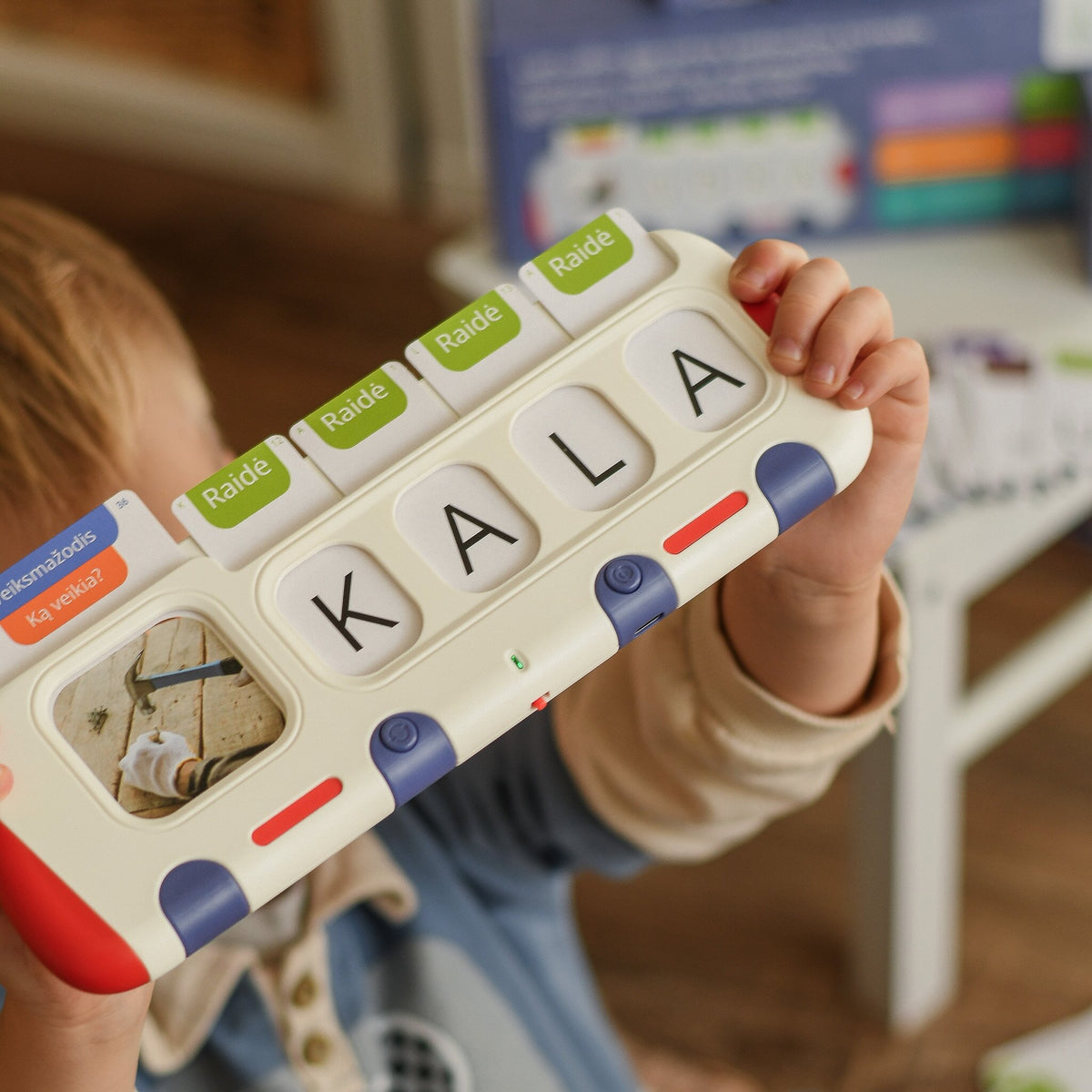 Lietuviškai įgarsintos šnekančios skaitymo kortelės SKILSAS SK2 skaitymo, rašybos ir matematikos įgūdžiams lavinti