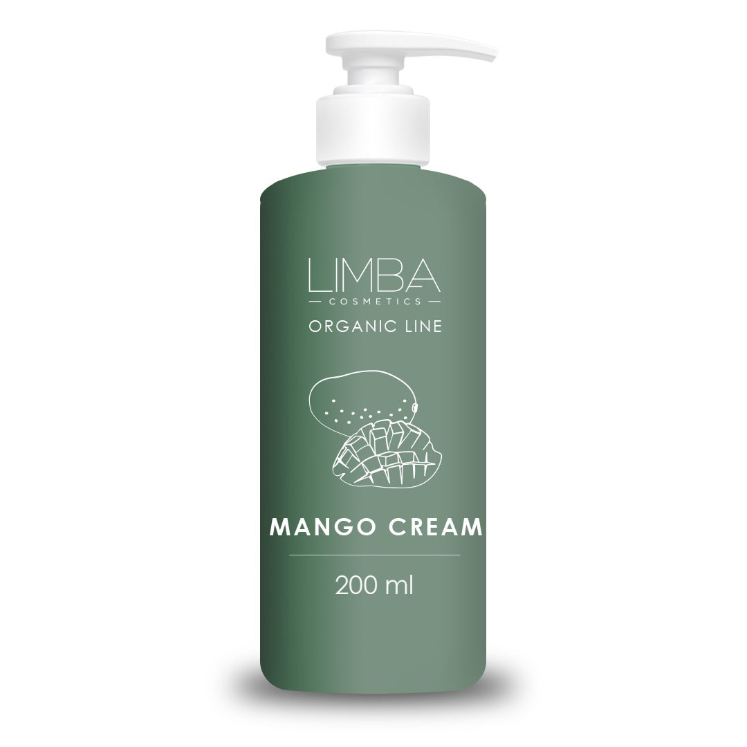 LIMBA COSMETICS ORGANIC LINE MANGO CREAM – APSAUGA NUO KARŠČIO, 200 gr