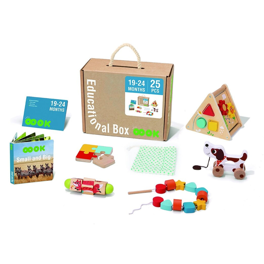 Montessori edukacinis žaislų rinkinys vaikams, 19–24 mėn.