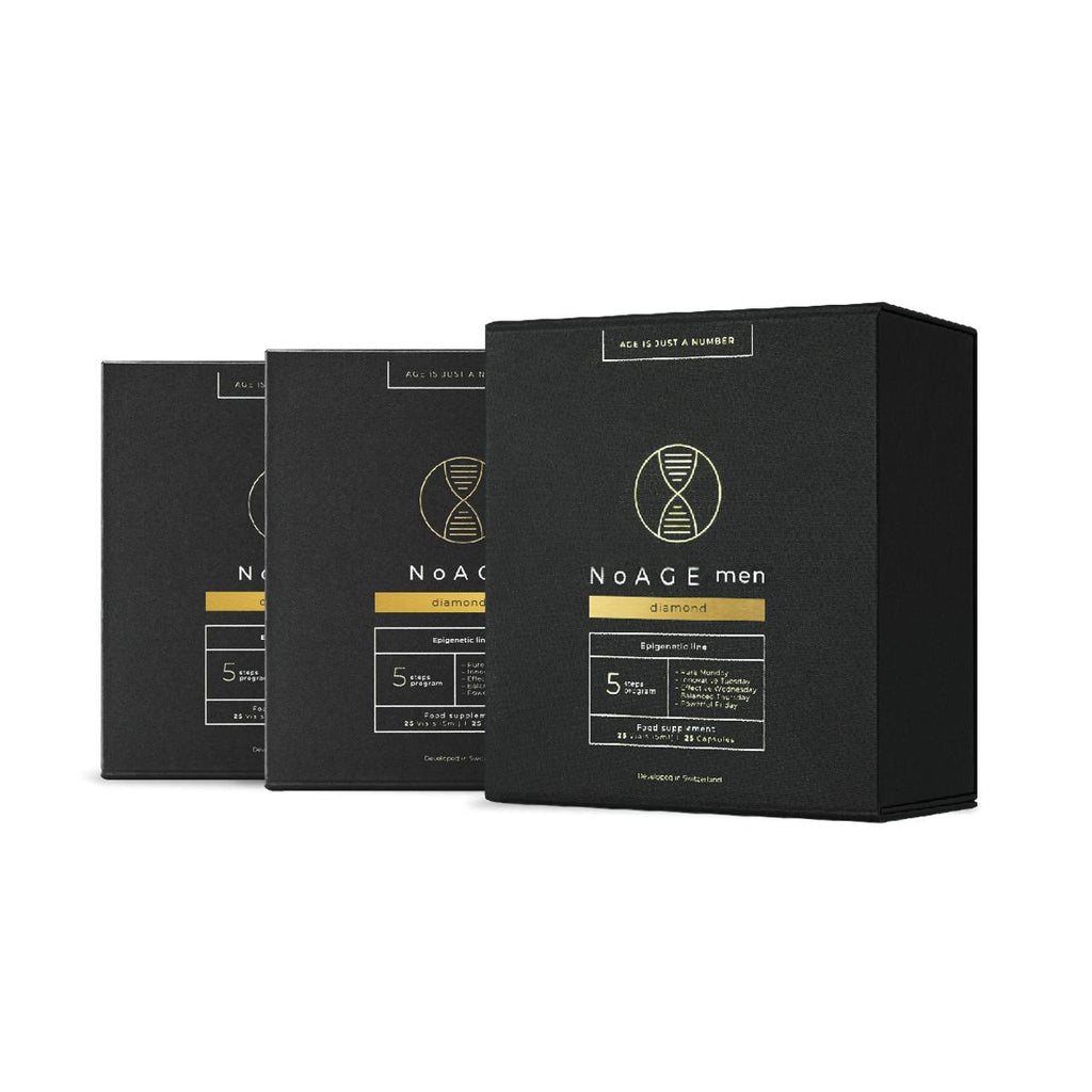 NoAGE men diamond rinkinys – 3 pakuotės