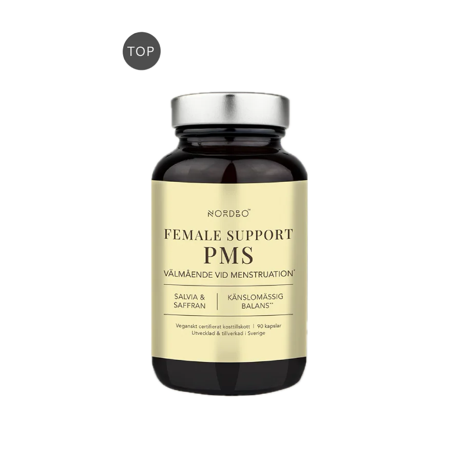 NORDBO Women Support PMS moterų hormonų palaikymui 90kaps