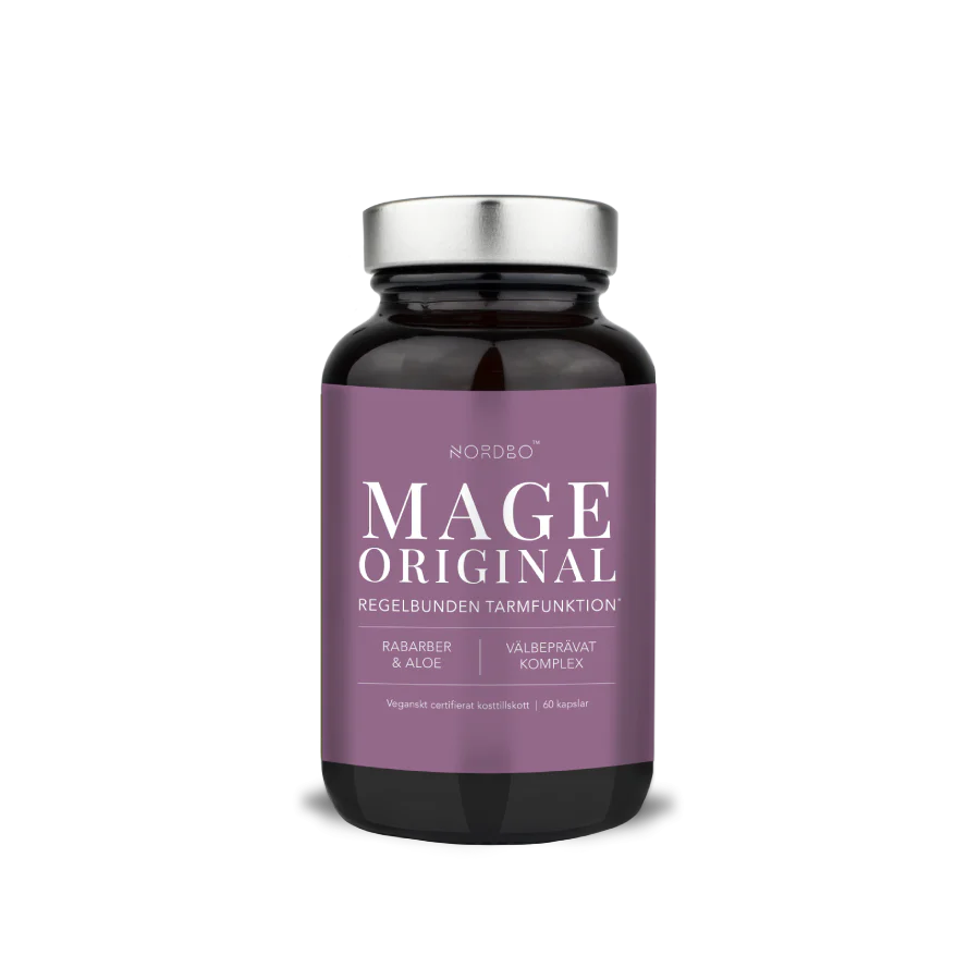 NORDBO Mage Original magnis žarnyno veiklai 60kaps