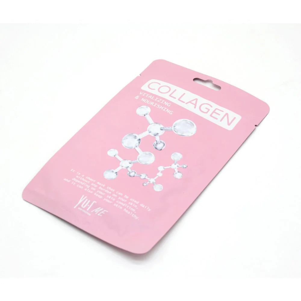 Yu.r Me lakštinė veido kaukė su kolagenu