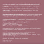 NORDBO Skin Support Zink cinkas odos sveikatai palaikyti 90kaps.