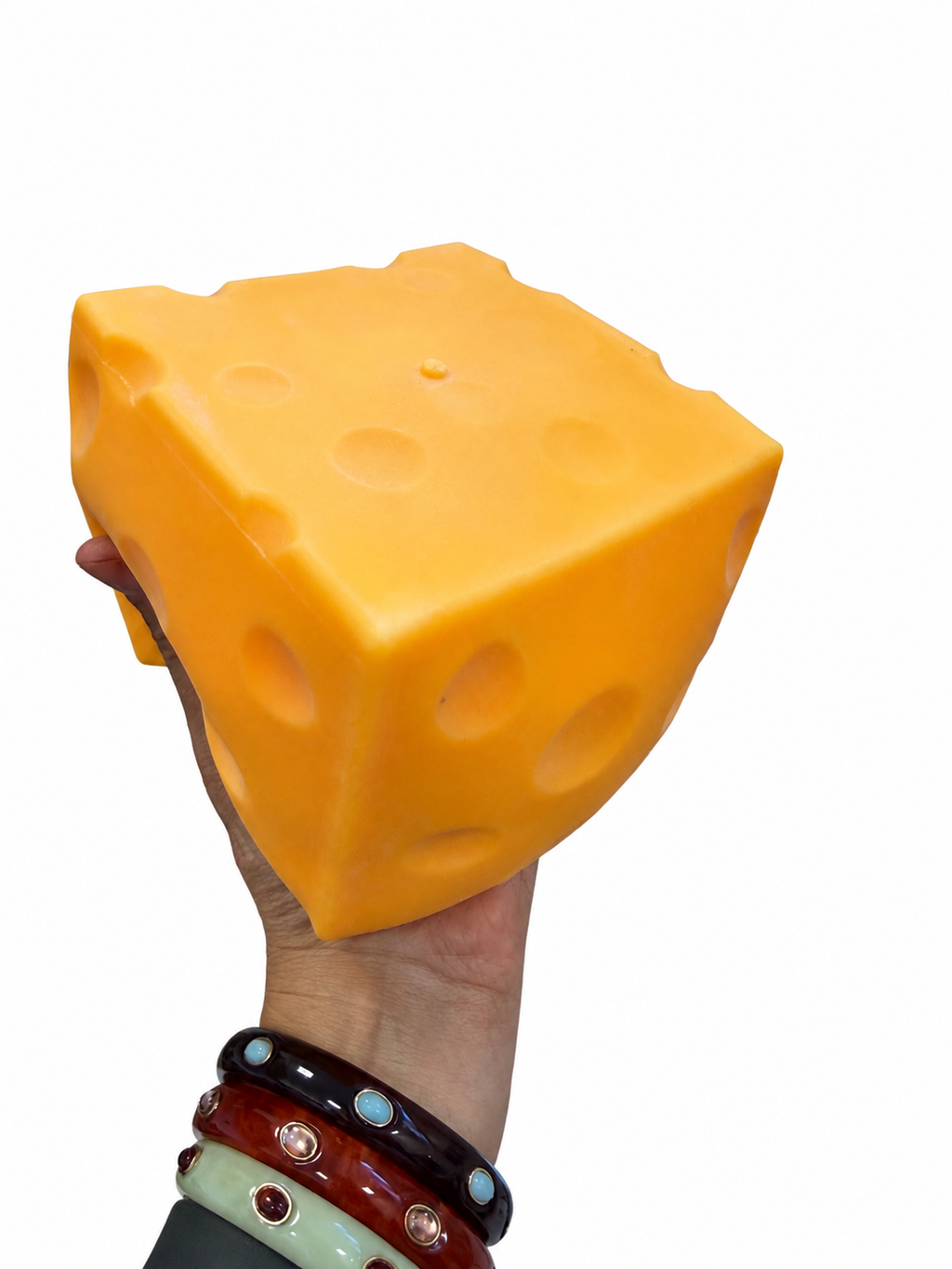 Squishy sūris XL dydžio minkomas žaislas