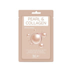 Yu.r Me lakštinė veido kaukė su perlais ir kolagenu