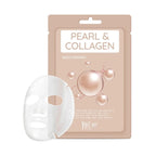 Yu.r Me lakštinė veido kaukė su perlais ir kolagenu