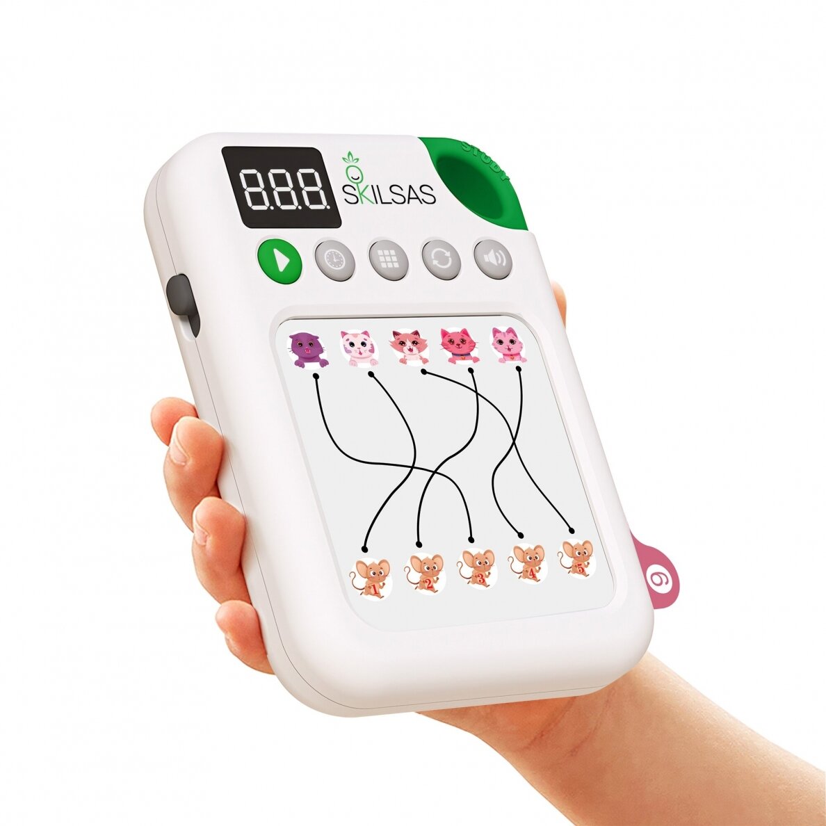 Žaidimas vaikams „Skilsas“, skirtas dėmesio koncentracijai ir atminčiai lavinti (sukurtas remiantis SCHULTE metodika)