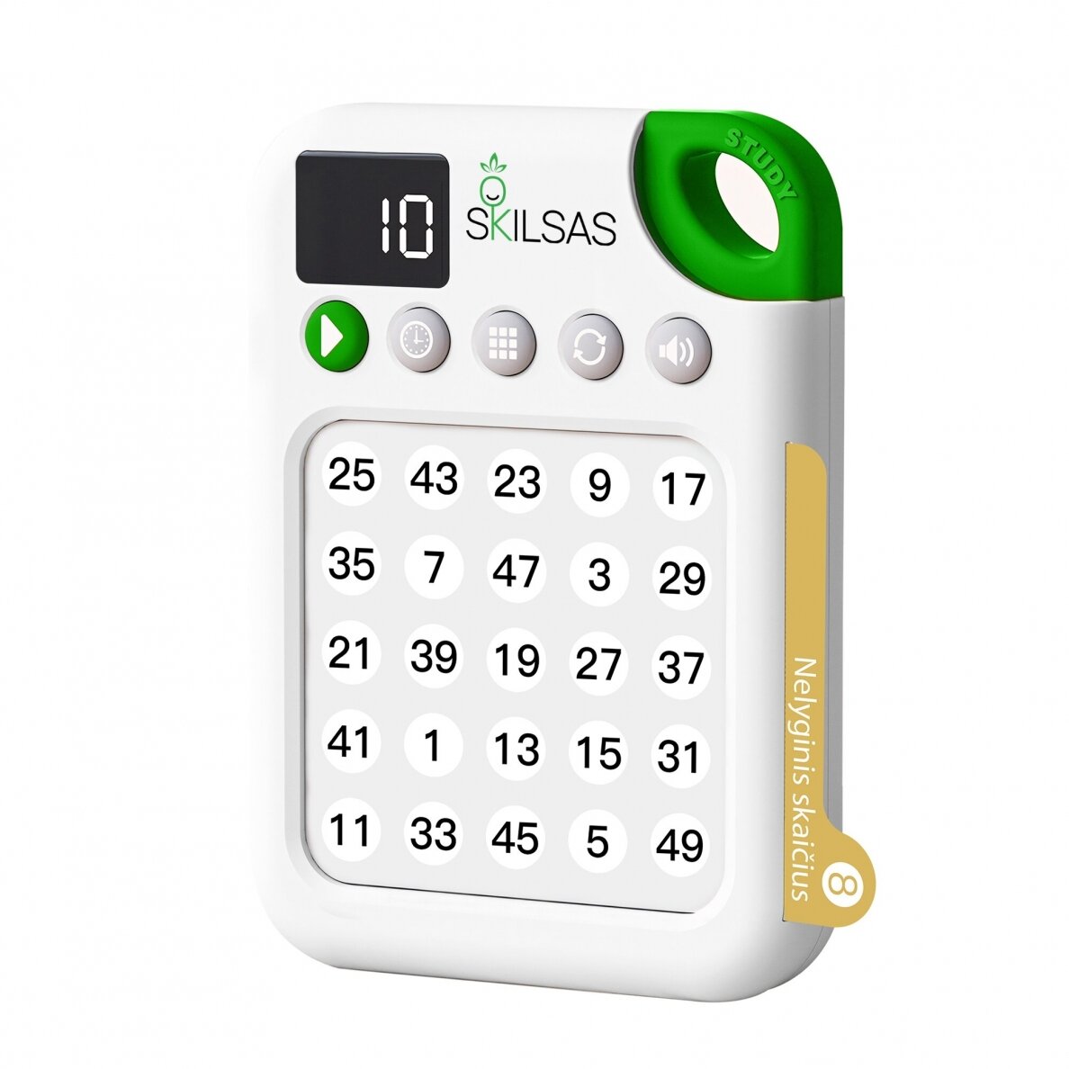 Žaidimas vaikams „Skilsas“, skirtas dėmesio koncentracijai ir atminčiai lavinti (sukurtas remiantis SCHULTE metodika)