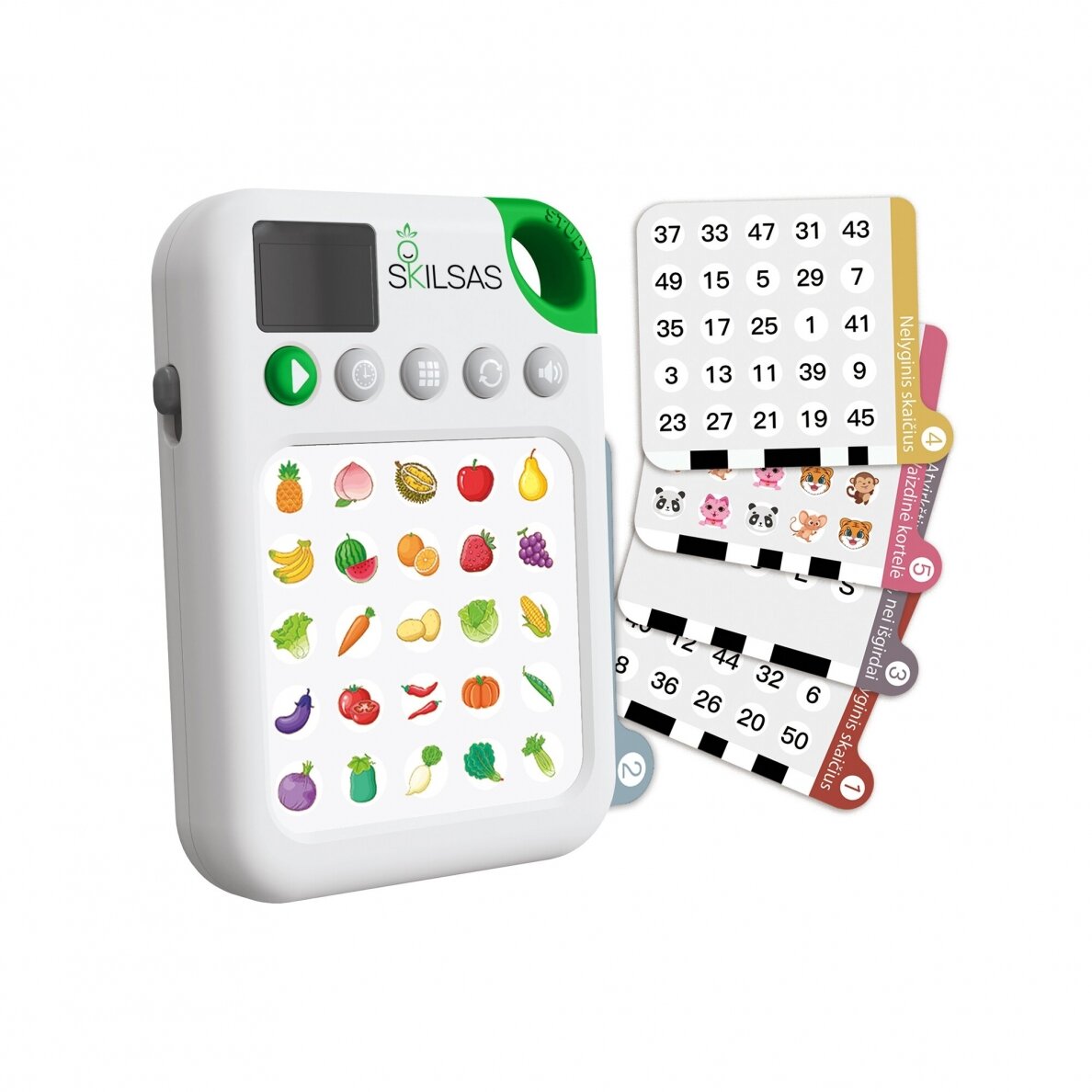 Žaidimas vaikams „Skilsas“, skirtas dėmesio koncentracijai ir atminčiai lavinti (sukurtas remiantis SCHULTE metodika)