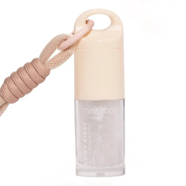 Miss Cop Glowy Kissy lūpų blizgesys Vanille, 4.2 g